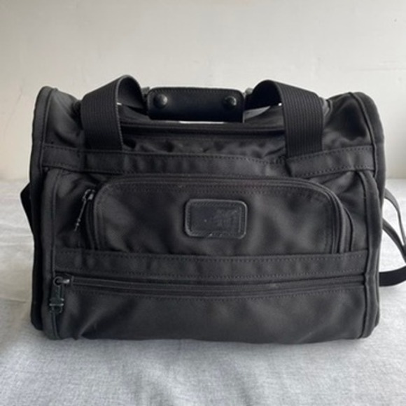 Tumi Other - Tumi Black Ballistic Nylon Alpha Sport Small Carry-On Duffle Bag 261D3 USA